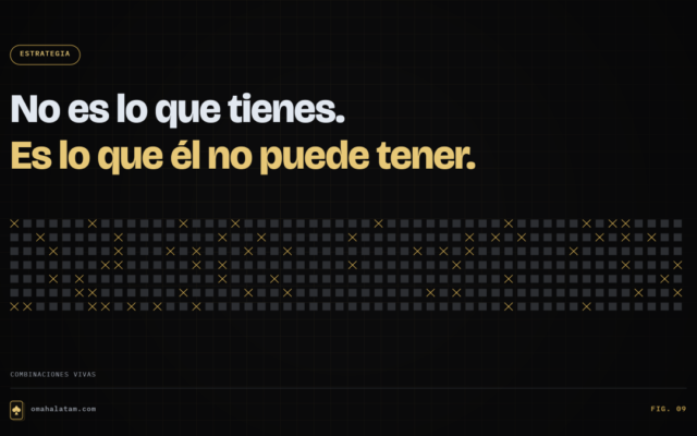 Fig. 09 — No es lo que tienes. Es lo que él no puede tener.